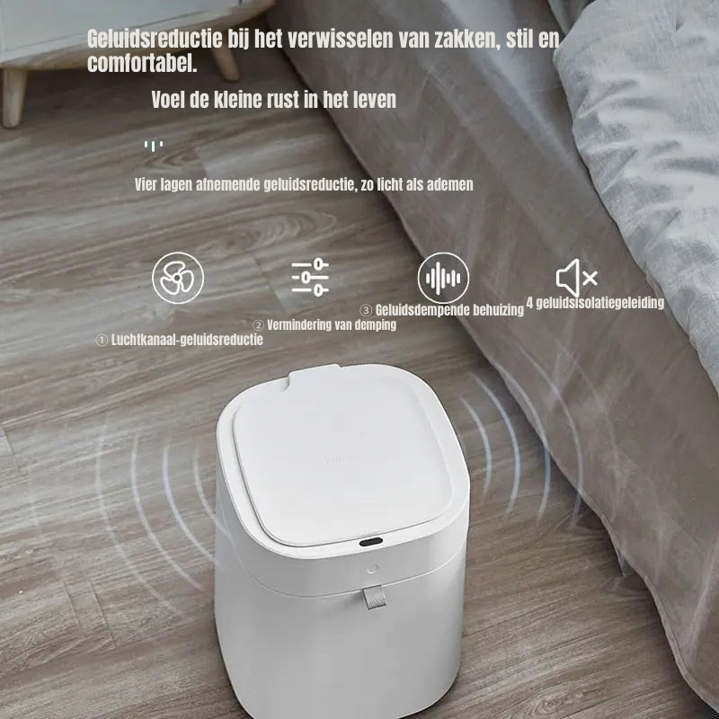 Luvora Smart Trash Can – Luxe Automatische Prullenbak