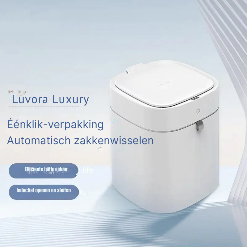 Luvora Smart Trash Can – Luxe Automatische Prullenbak